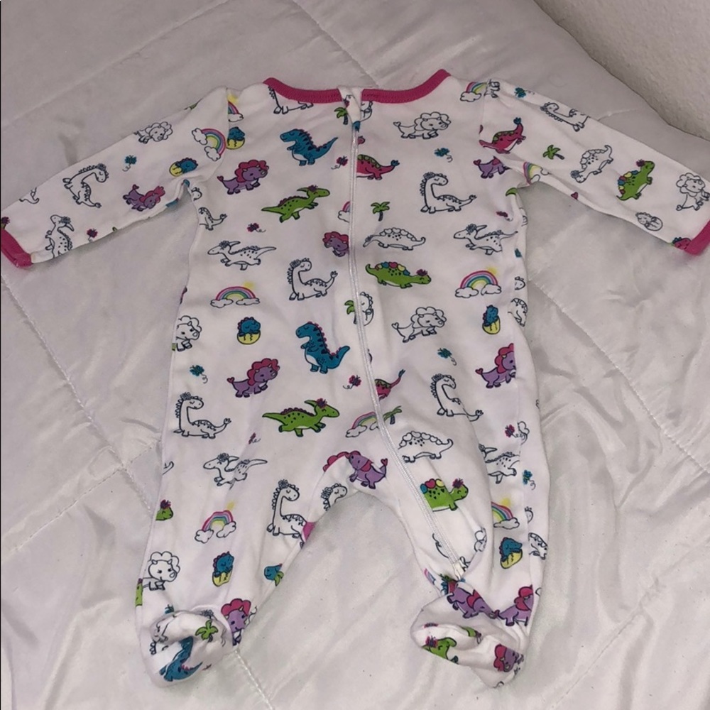 Wonder nation 0-3 month old pajamas.